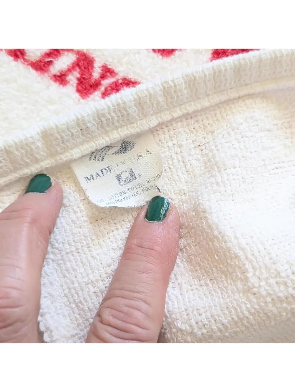 Vintage Budweiser Golf Towel